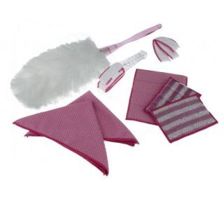 Fuller Brush 9 piece Complete Home MicrofiberCloth & Duster Kit