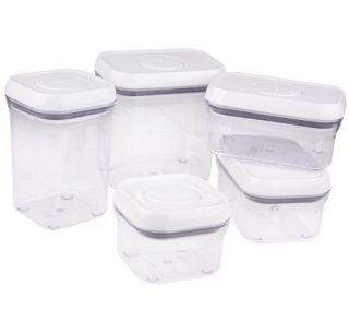 OXO Set of 5 Pop Airtight & StackableStorag Containers —