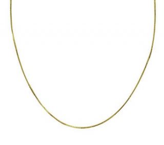 EternaGold 22 Solid Box Chain Necklace14K Gold2.1g —