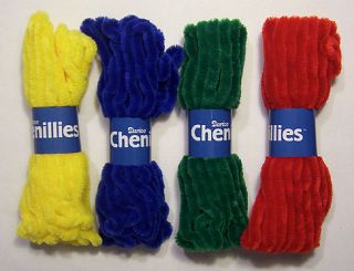 Chenille Stems Pipe Cleaners Wire Free 4 Colors U Pick