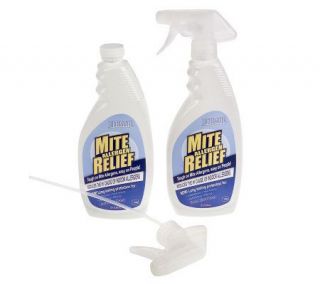 Set of 2 Ultimate Mite Allergen Relief Sprays —