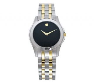 Movado Corporate Exclusive Mens Two Tone Watch —