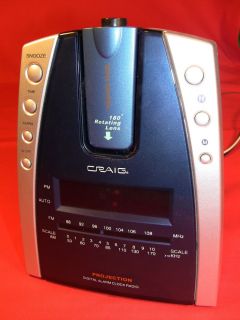 Craig Projection Digital Alarm Clock Radio