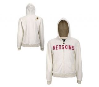 NFL Washington Redskins Womens Jacket with Sweater Lined Hood