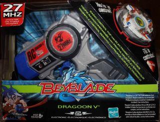 Beyblade Dragoon V RA 01 2003 Hasbro