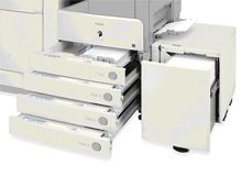 With a standard paper capacity of 1,150, upgradable to a maximum of