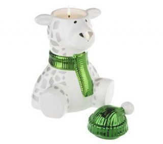 Slatkin & Co. Holiday Animal 5.5 oz Figural Candle —