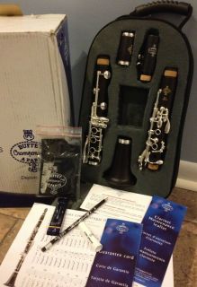 New Buffet Crampon E11 Advanced BB Wood Clarinet Factory SEALED Silver