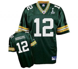 NFL Packers A. Rodgers SB XLV Replica Team Color Jersey —