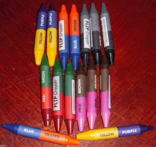  Handwriting Without Tears 15 Flip Crayons 10 Colors Fine Motor