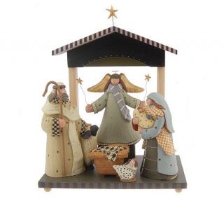 Williraye OHoly Night Five Piece Nativity Scene —