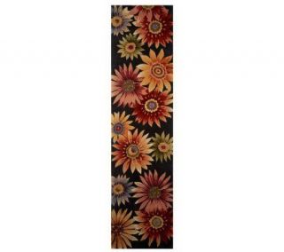 Royal Palace 26X10 Sunflowers Handmade Wool Rug —