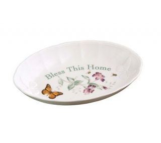 Lenox Butterfly Meadow Bless This Home Tray —