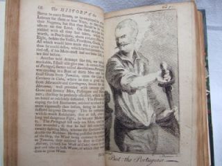 1741 Exquemelin Pirates Bucaniers of America RARE Early Illustrated