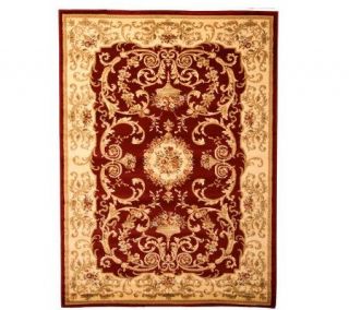 HomeReflections Bouquet Scroll 76 X 96 Power Loomed Rug —