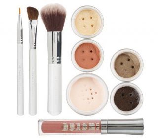 bareMinerals Bare Crystals 9 piece Color Collection with Brushes