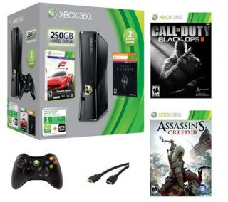 Xbox 360 Bundle   Call of Duty Black Ops 2, Assassins Creed 3