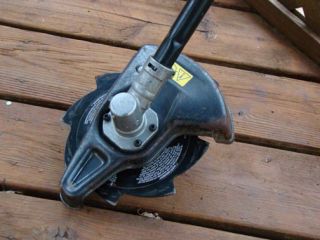 craftsman power edger for use with weed trimmer power head