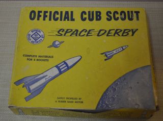  Official Cub Scout Space Derby Kit   BSA Boy Scouts of America Rocket