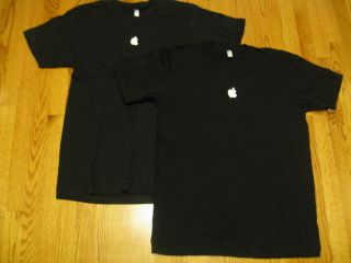  Black T Shirt New w O Tags Large LG Tee Mac Cupertino HQ L iPod