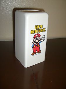 Super Mario Bros Dixie Cup Dispenser Nintendo 1989