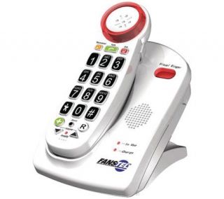 EZPro C5626 Amplified Digital Cordless Phone  White   E246203