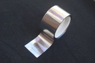 Mirrored Chrome Craft Tape Arts and Crafts Hologram