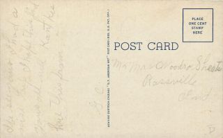 Cullman Alabama Al 1925 Methodist Episcopal Church Vintage Postcard