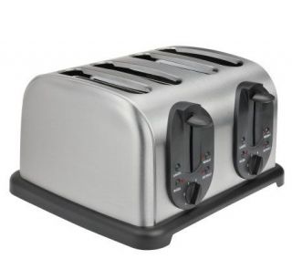 Kalorik 4 Slice Stainless Steel Toaster   K126524