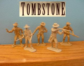 Tombstone The Bounty Hunter TSSD 54mm Marx 60mm Western Playset Comp