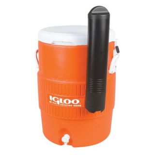  10 Gallon Seat Top Beverage dispenser with spigot and Cup Dispenser