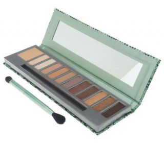 Mally In the Buff 11pc Eyeshadow Palette w/ Eye Base and Brush 