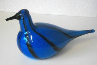  Oiva Toikka RARE Art Glass Bird Taivaanvuohi Burlush Curlew