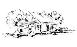 Creole Cottage with Refined Details House Plans