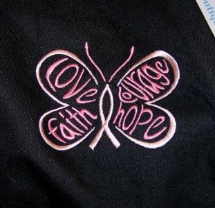  Awareness Ribbon Hope Butterfly Custom Sports Gym Duffel Bag