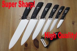 Kitchen Knife Cook Tool Chef Cutlery White Advanced Ceramic Knife