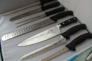 Set of Student Knives~Kitchen Cutlery~Chef Tools~Carry Case~Culinary