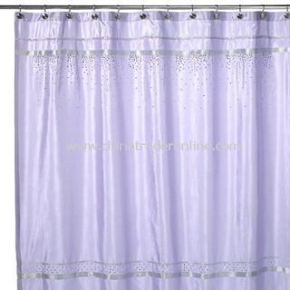 Croscill Glow Shower Curtain Lilac