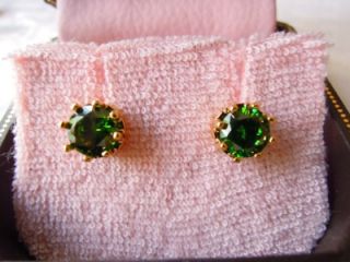 New Juicy Couture Green Exotic Friends Icon Princess Morrea Stud