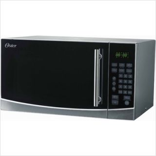 Oster 1 1 Cubic Feet Digital Microwave Oven in Stainless Steel