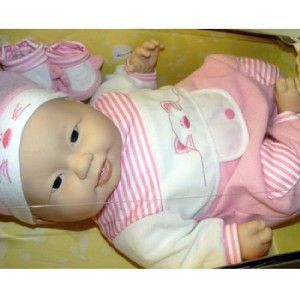 Lots to Cuddle 20 Baby Doll Caucasian Berenguer Peach Outfit Lady Bug