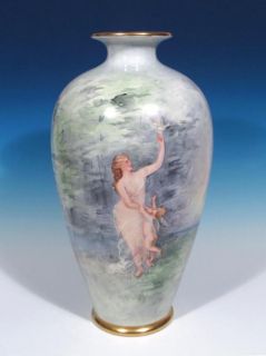 Ceramic Art Company Lenox Belleek Porcelain Psyche Cupid Artist