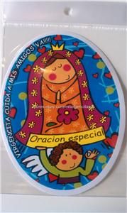 Sticker Virgencita Plis San Judas Este Cuerpo Me Toco