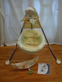 Papasan Cradle Swing by Fisher Price Natures Touch Very Gently Used