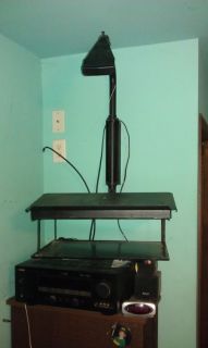 tv 32 crt or flatscreen up to 24 tall wall mount with dvd vcr etc