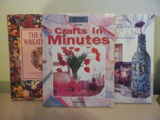 Craft Books Crafts in Minutes In a Fash Great Wreath Book Hard