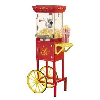Nostalgia CCP 200 Popcorn Popper Machine Maker Cart New