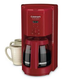 Cuisinart Programmable DCC 1000R 12 Cup Empire Red Coffee Maker