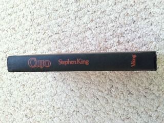 CUJO by Stephen King 1981 VERY GOOD Hardcover FIRST printing