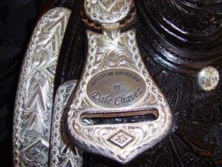 GORGEOUS LOADED w/ Silver Dale Chavez Western Show Saddle Bag